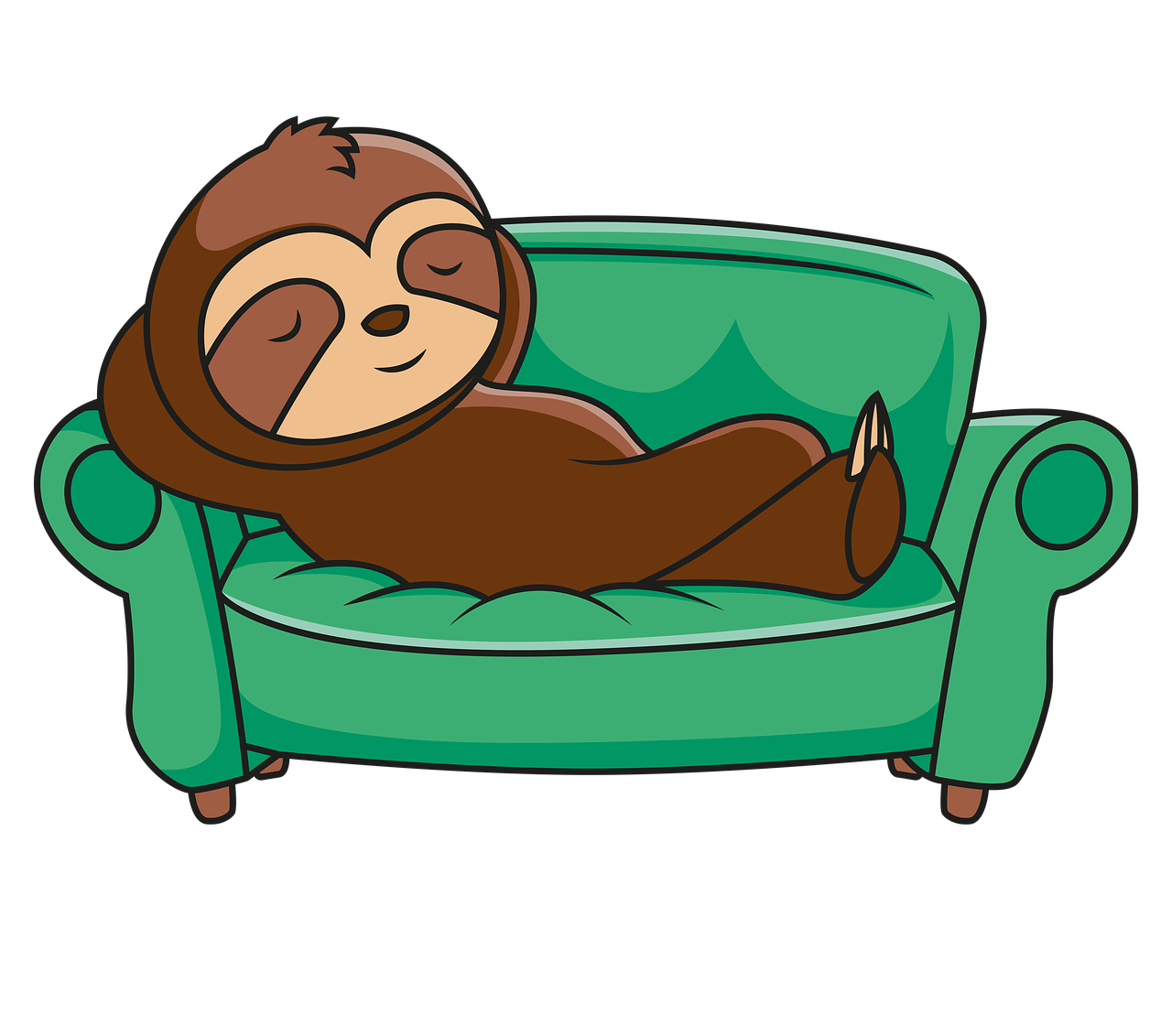 sloth sleeping animal rest sleep 5043324